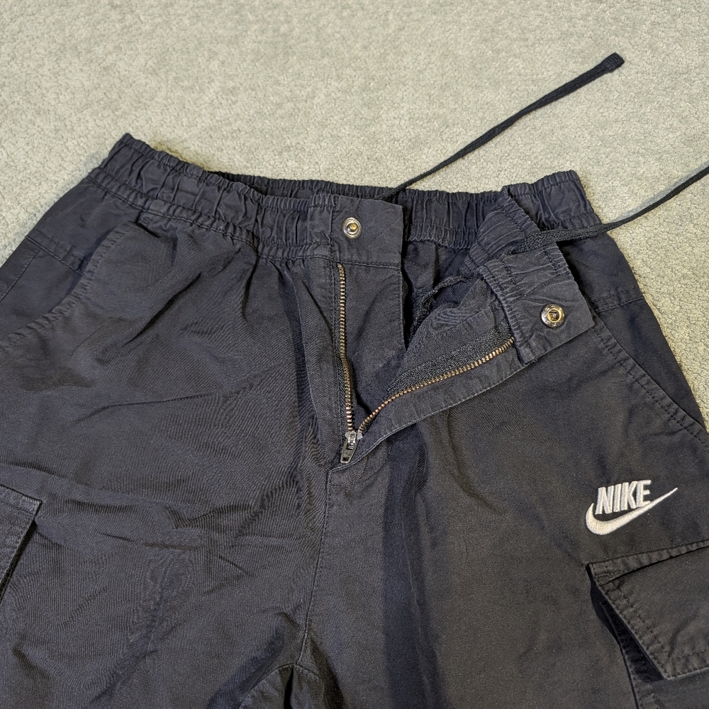 Nike Woven Utility Cargo Pants Black DD6520-010 Size Small Streetwear - Picture 5 of 10